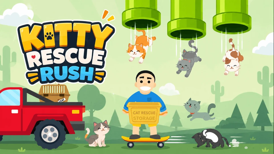 Kitty Rescue Rush cover art