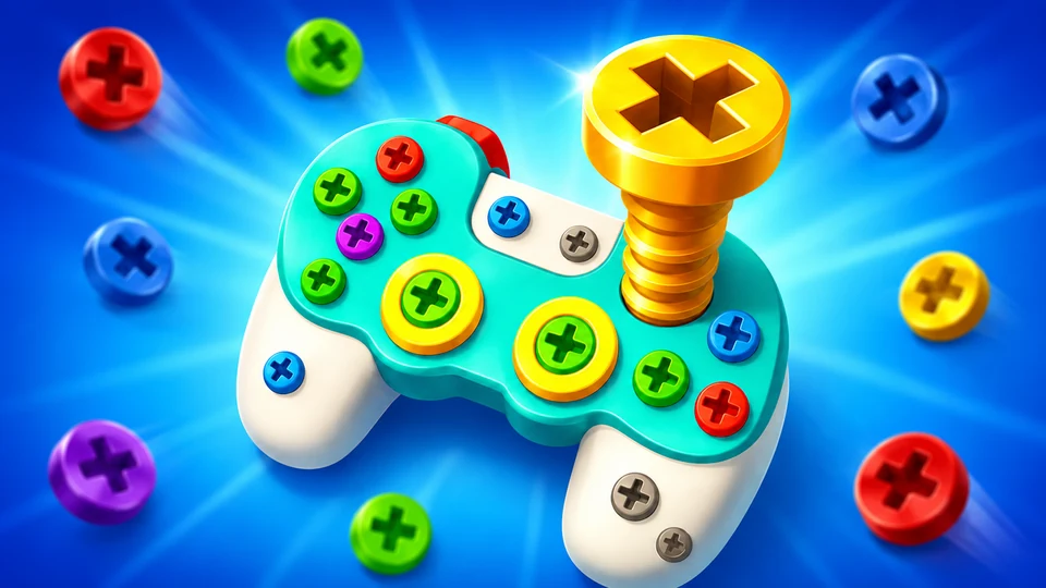 Screw Puzzle: Nuts & Bolts cover art